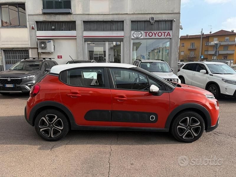 Usata Citroën C3 Feel 82 CV (60 kW) 2017 Arancione Berlina