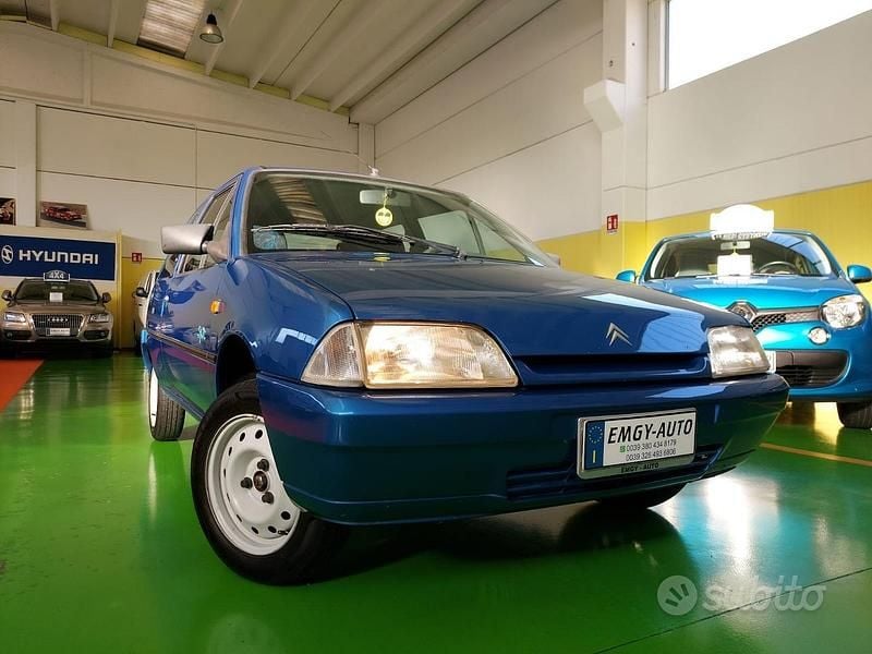 Usata Citroën AX 50 CV (36 kW) 1995 Blu Utilitaria