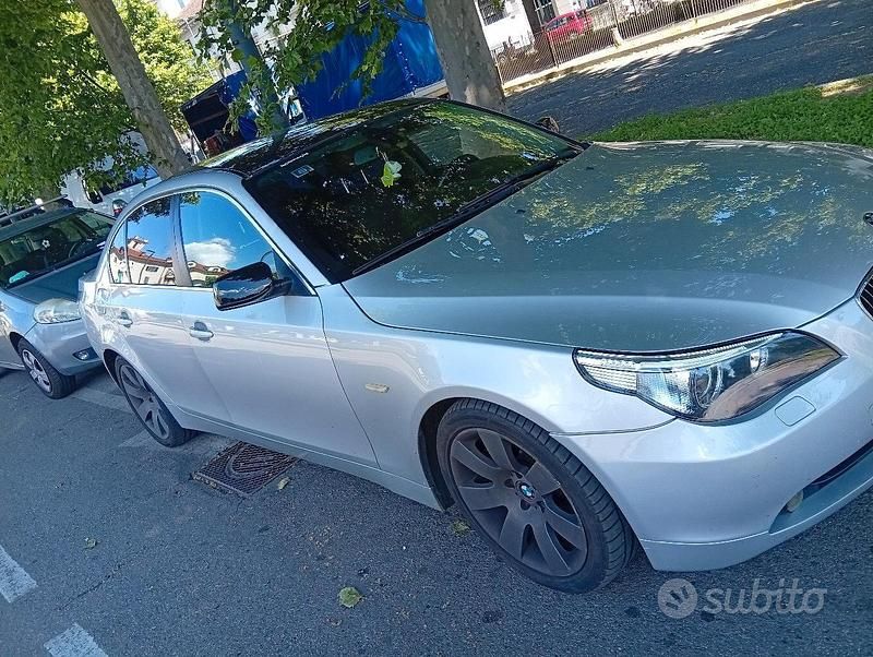Usata BMW 530 Sport Line 2007 Grigio Berlina