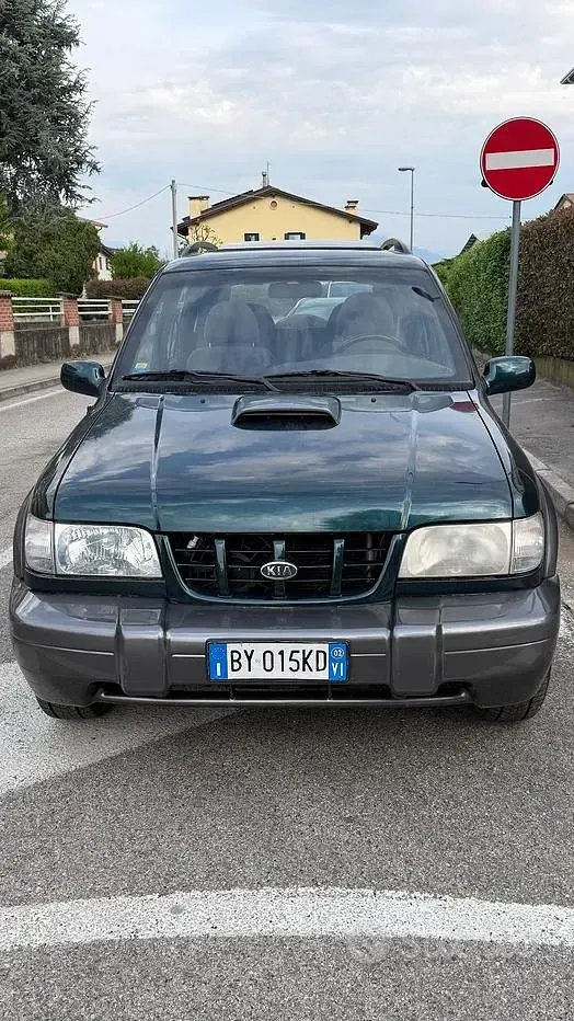 Usata Kia Sportage 83 CV (61 kW) 2002 Verde SUV
