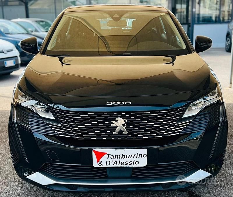 Usata Peugeot 3008 Business-Line 131 CV (96 kW) 2021 Nero SUV