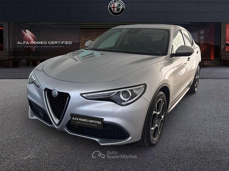 Rosso Usata 2021 Alfa Romeo Stelvio SUV | 27.500 € (Buon prezzo) - Immagine 1/4