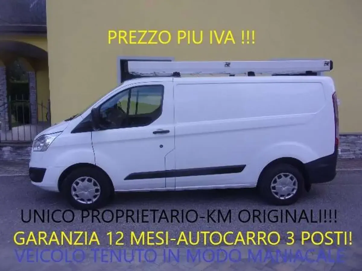 Usata Ford Transit Custom 131 CV (96 kW) 2017 Bianco Furgone