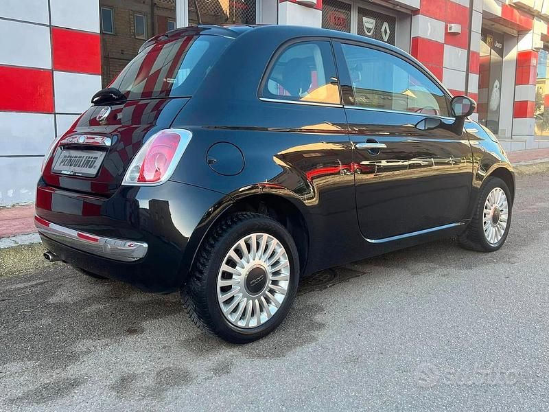 Usata Fiat 500 Lounge 69 CV (50 kW) 2013 Nero Utilitaria