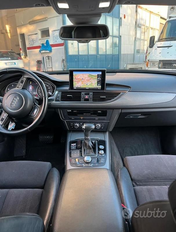 Usata Audi A6 S-Line 177 CV (130 kW) 2012 Nero Station wagon