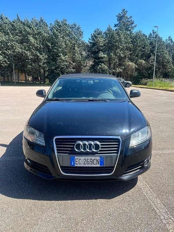 Usata Audi A3 Cabriolet Ambition 140 CV (102 kW) 2010 Nero Cabrio
