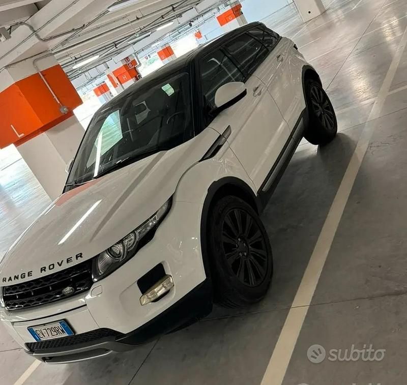 Usata Land Rover Range Rover evoque Pure 150 CV (110 kW) 2014 Bianco SUV