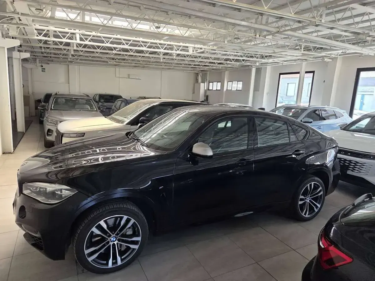 Usata BMW X6 M50 381 CV (280 kW) 2018 Black sapphire metallizzato SUV