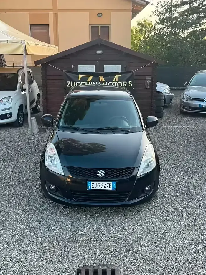 Usata Suzuki Swift GL 94 CV (69 kW) 2011 Nero Utilitaria