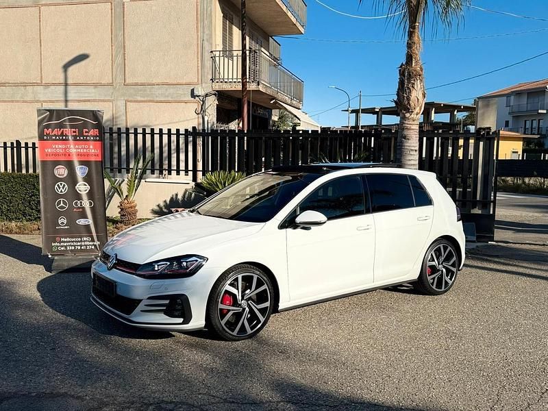 Usata VW Golf VII GTI 244 CV (179 kW) 2019 Bianco Berlina