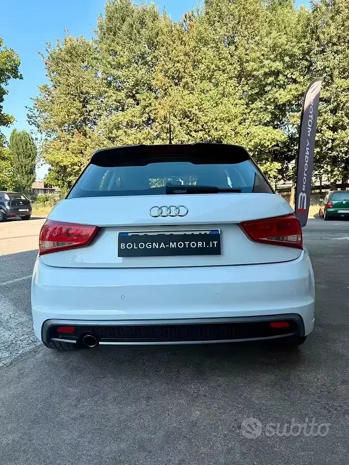 Usata Audi A1 S-Line 86 CV (63 kW) 2013 Bianco Utilitaria