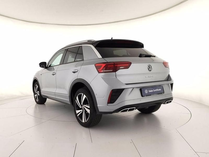 Usata VW T-Roc R-line 150 CV (110 kW) 2024 Pyrit silver metallizzato SUV