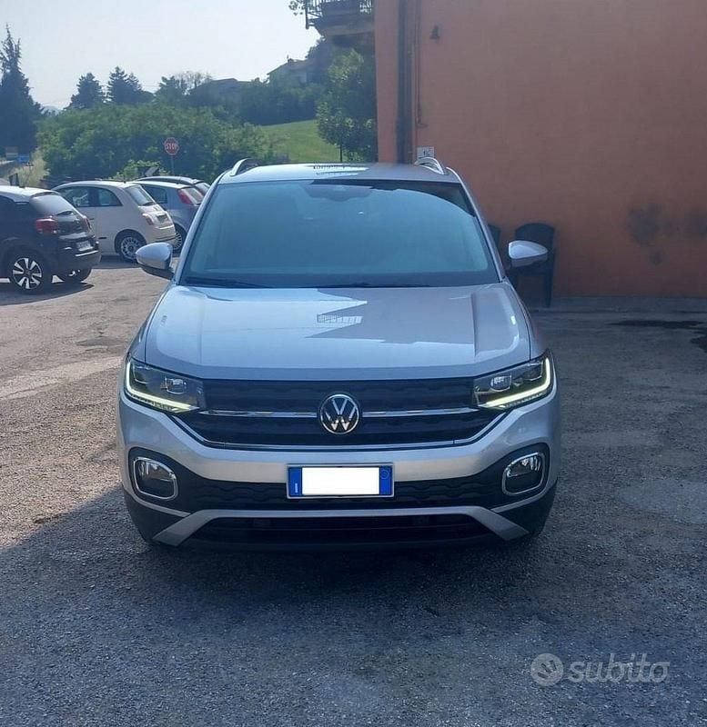 Usata VW T-Cross Advance 110 CV (80 kW) 2022 Grigio(met.) SUV