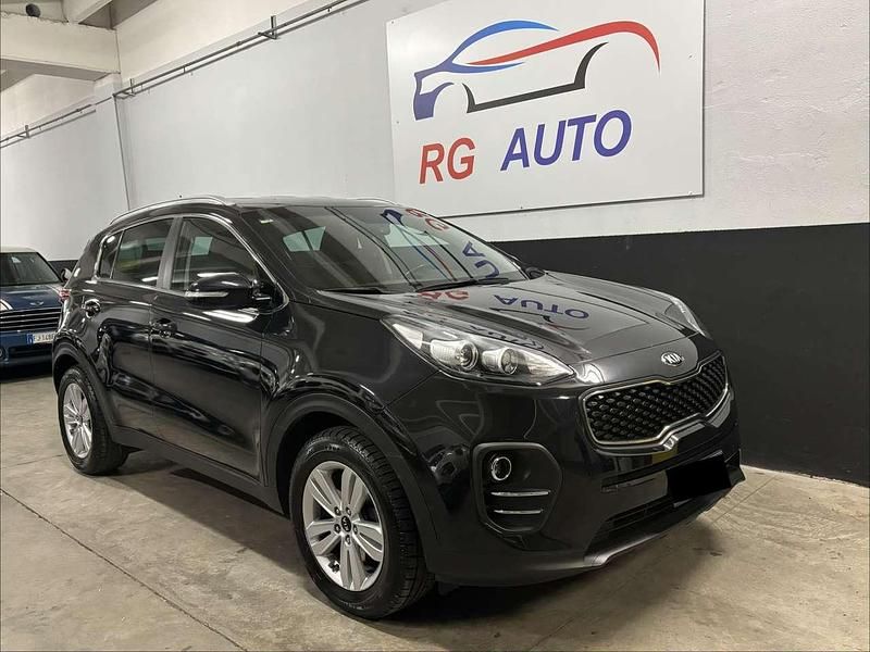Usata Kia Sportage Active 116 CV (85 kW) 2017 Nero SUV