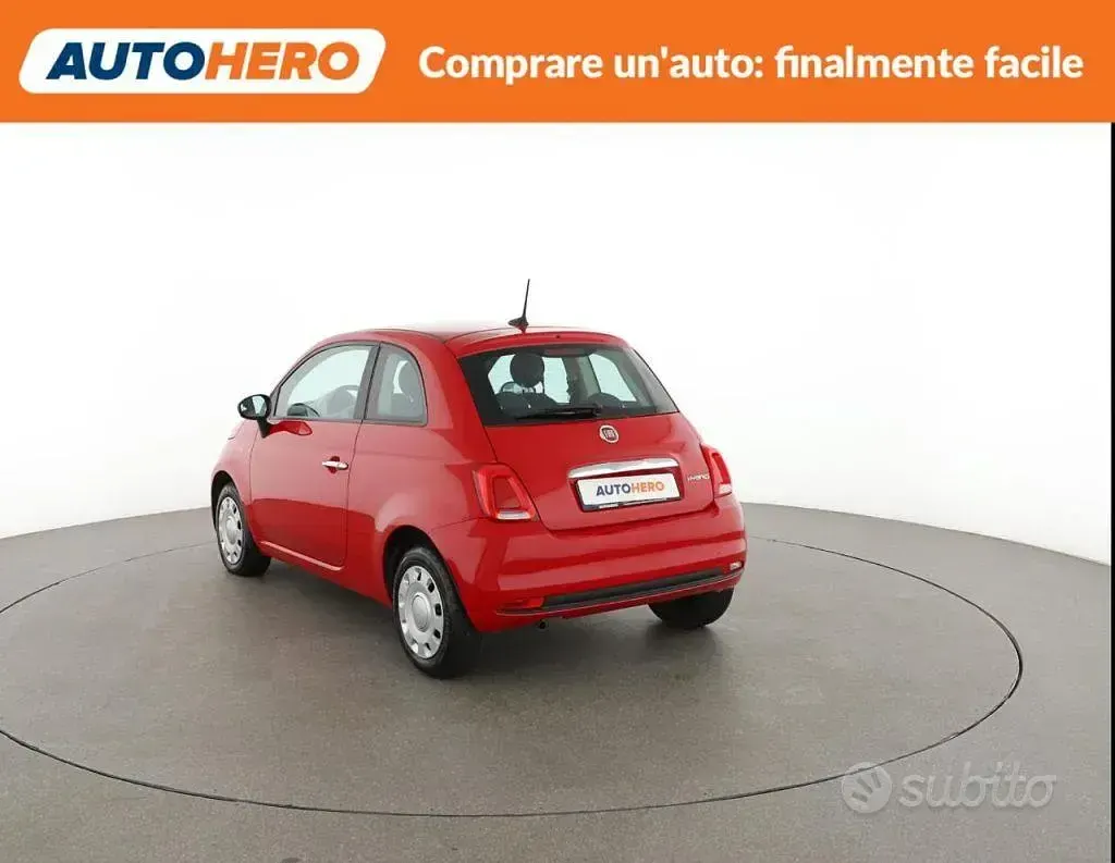 Usata Fiat 500 69 CV (50 kW) 2022 Rosso Utilitaria