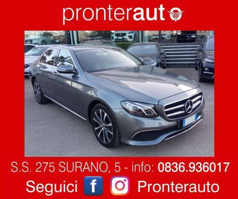 Usata Mercedes E300 194 CV (142 kW) 2019 Grigio Berlina