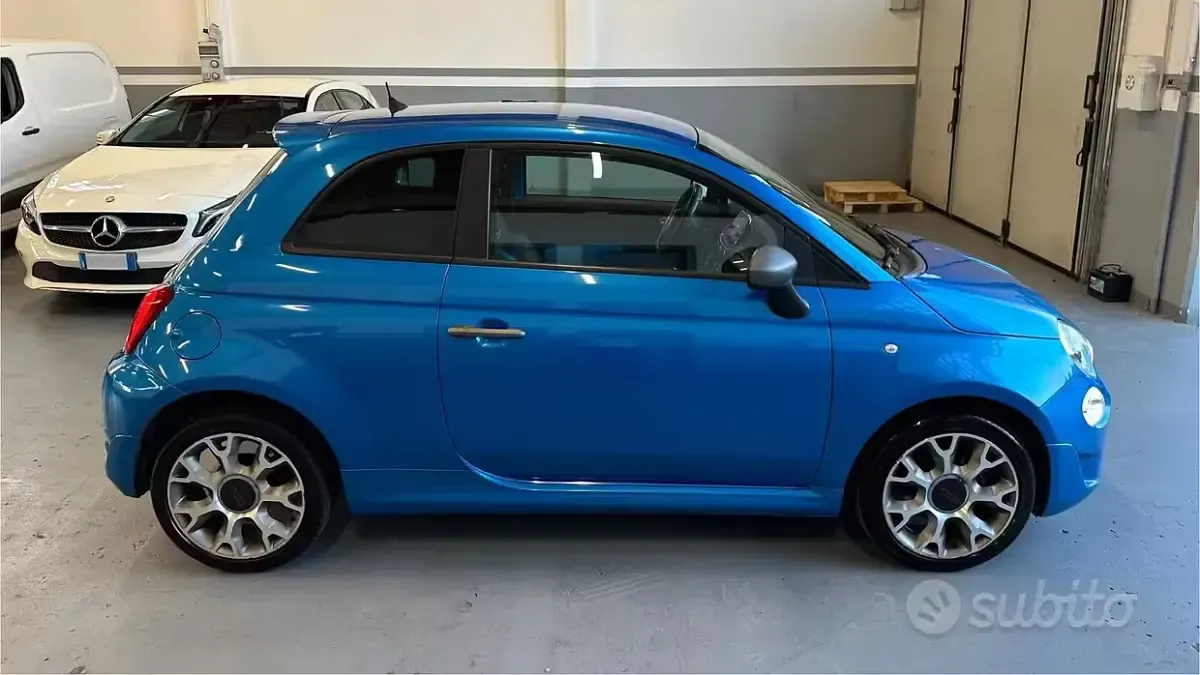 Usata Fiat 500S Riva 69 CV (50 kW) 2016 Blu Berlina