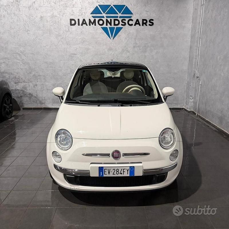 Usata Fiat 500 Lounge 69 CV (50 kW) 2014 Bianco Berlina