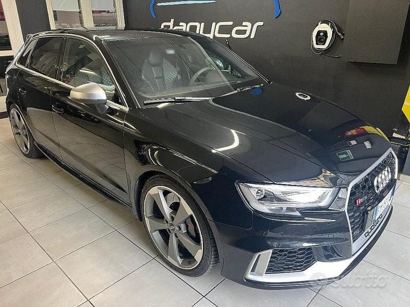 Usata Audi RS3 400 CV (294 kW) 2017 Nero Berlina