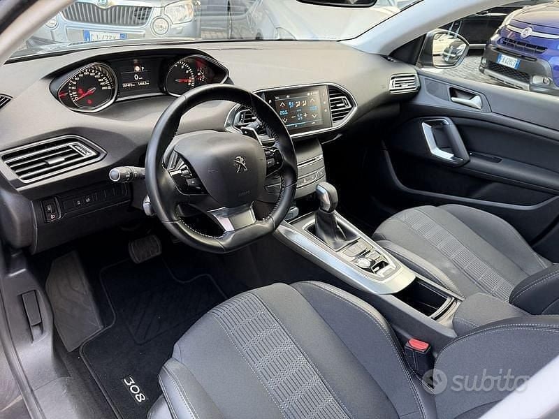 Usata Peugeot 308 SW GT-line 131 CV (96 kW) 2017 Grigio Station wagon
