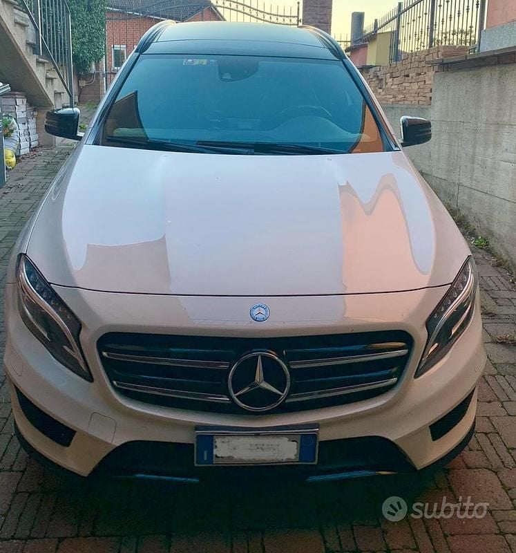 Usata Mercedes GLA200 Premium 136 CV (100 kW) 2014 Bianco SUV