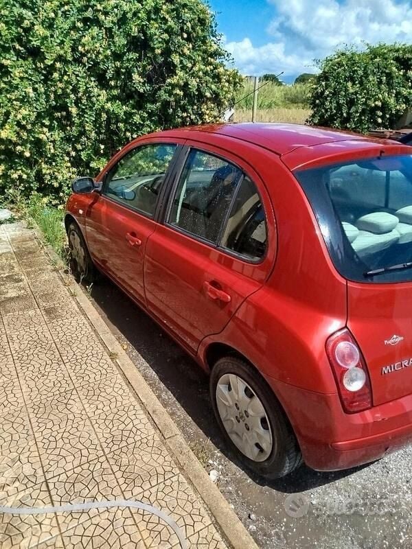 Usata Nissan Micra 2008 Rosso Utilitaria