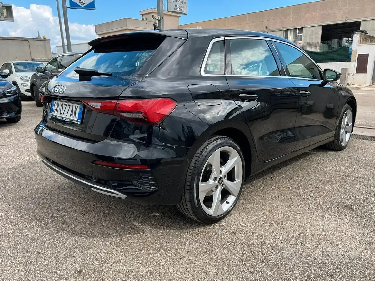 Usata Audi A3 116 CV (85 kW) 2022 Nero Berlina