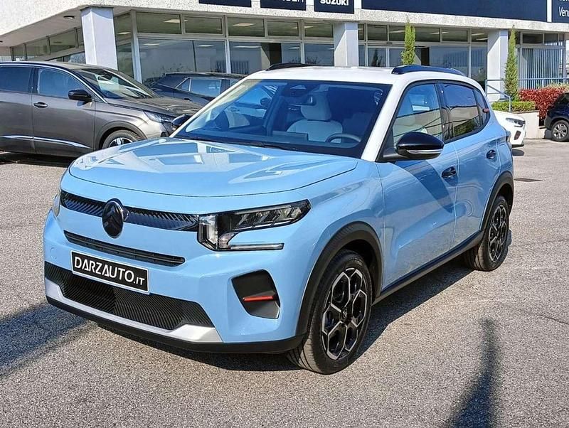 Nuova Citroën C3 PureTech 101 CV (74 kW) 2025 Blu montecarlo t. bianco Berlina