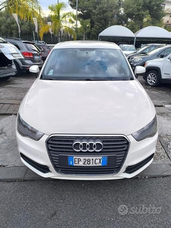 Usata Audi A1 Ambition 86 CV (63 kW) 2013 Bianco Utilitaria