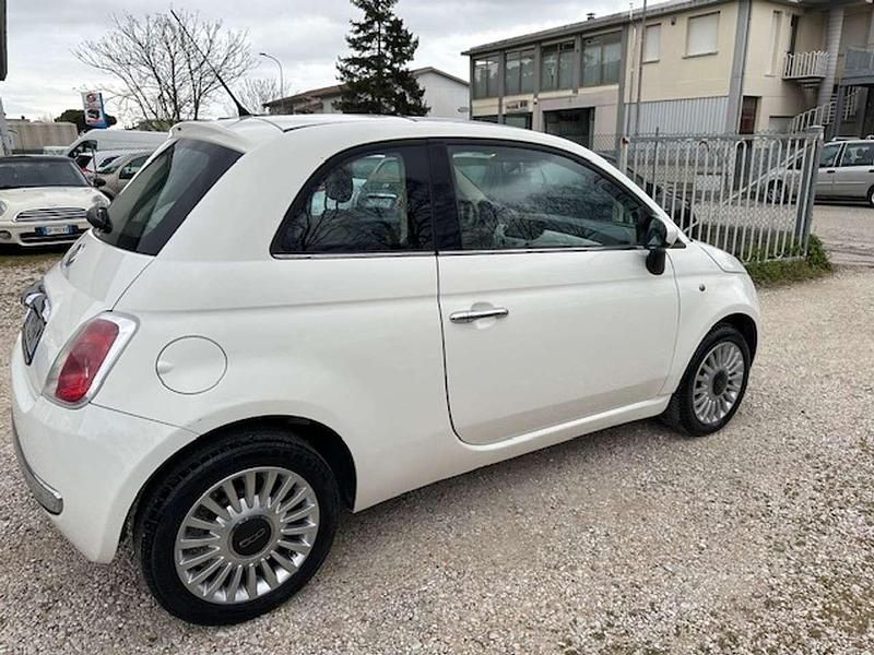 Usata Fiat 500 Lounge 75 CV (55 kW) 2007 Bianco Utilitaria