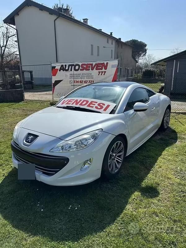 Usata Peugeot RCZ 156 CV (114 kW) 2012 Bianco Coupé
