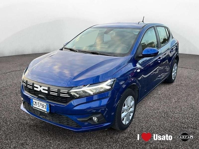 Blu Usata 2023 Dacia Sandero Expression Tre volumi | 13.500 € (Buon prezzo) - Immagine 1/4