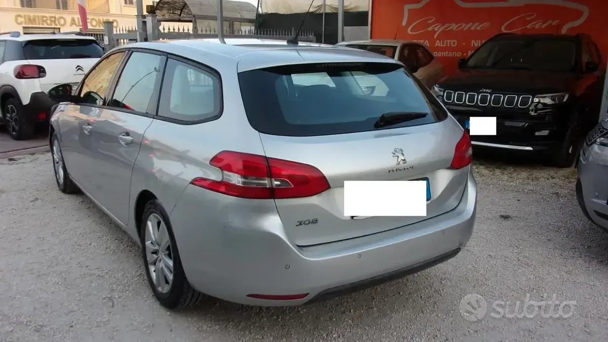 Usata Peugeot 308 Business-Line 120 CV (88 kW) 2015 Grigio Station wagon
