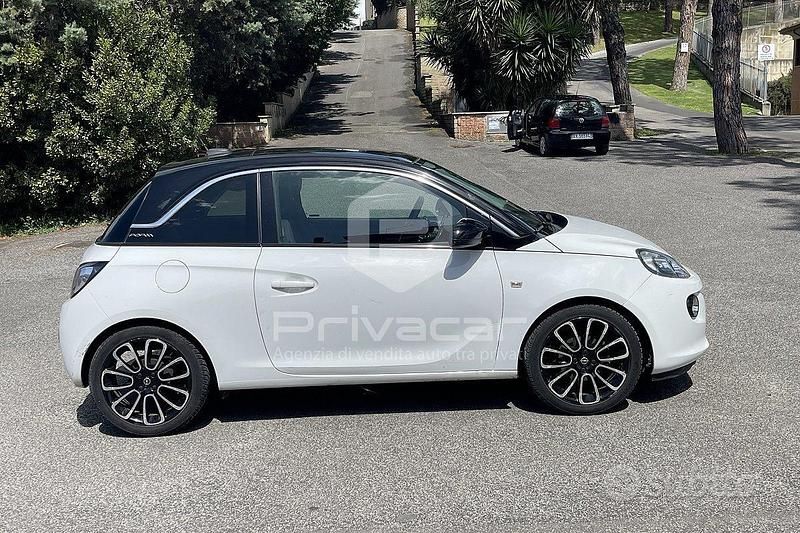Usata Opel Adam Glam 70 CV (51 kW) 2017 Bianco Utilitaria