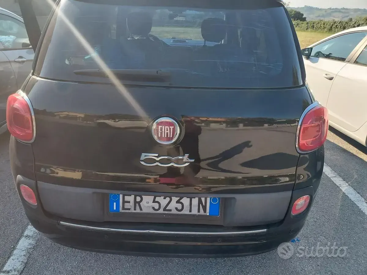 Usata Fiat 500L 95 CV (69 kW) 2013 Nero Monovolume