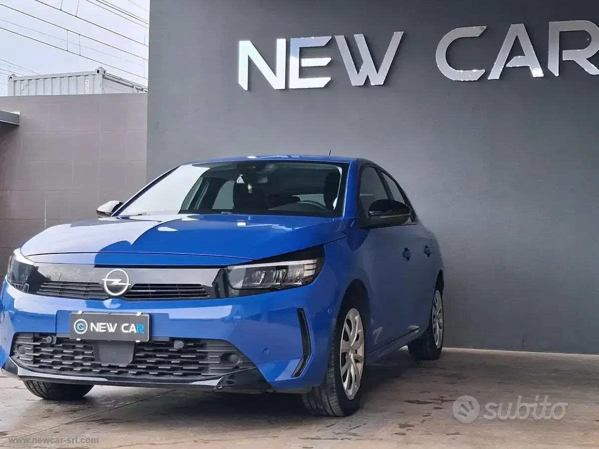 Usata Opel Corsa Edition 75 CV (55 kW) 2024 Blu Utilitaria