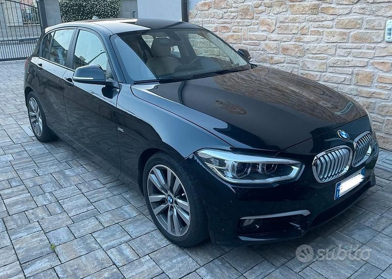 Usata BMW 116 Efficient Dynamics 2016 Nero Utilitaria
