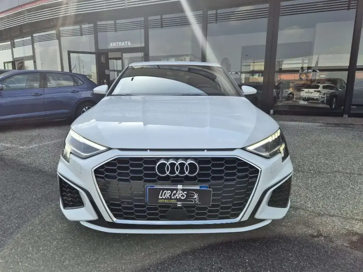 Usata Audi A3 S-Line 150 CV (110 kW) 2022 Bianco Berlina