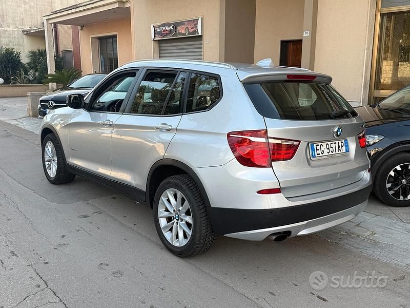 Usata BMW X3 183 CV (134 kW) 2011 Argento SUV