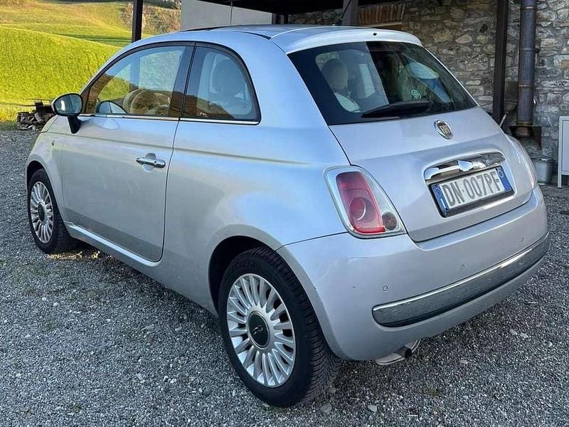 Usata Fiat 500 Lounge 69 CV (50 kW) 2008 Argento Utilitaria