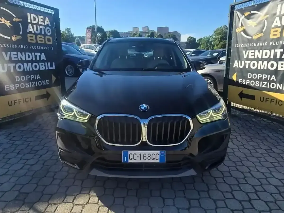 Usata BMW X1 Advantage 150 CV (110 kW) 2020 Nero SUV