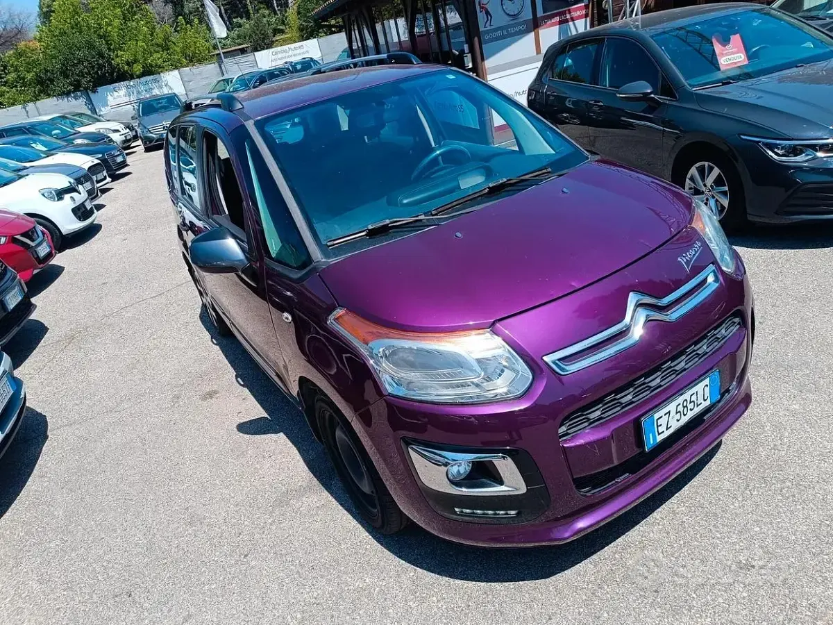 Usata Citroën C3 Picasso Exclusive 99 CV (72 kW) 2015 Viola Monovolume