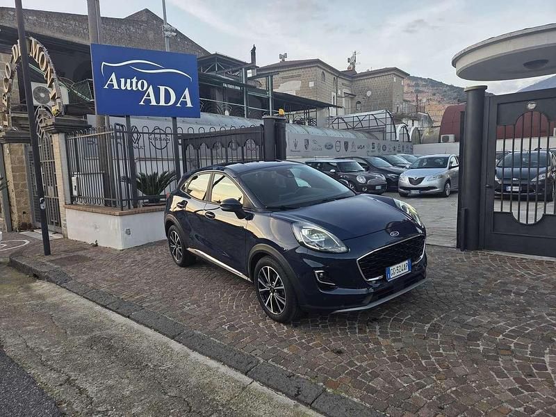 Usata Ford Puma Titanium S 125 CV (91 kW) 2021 Blazer blue SUV