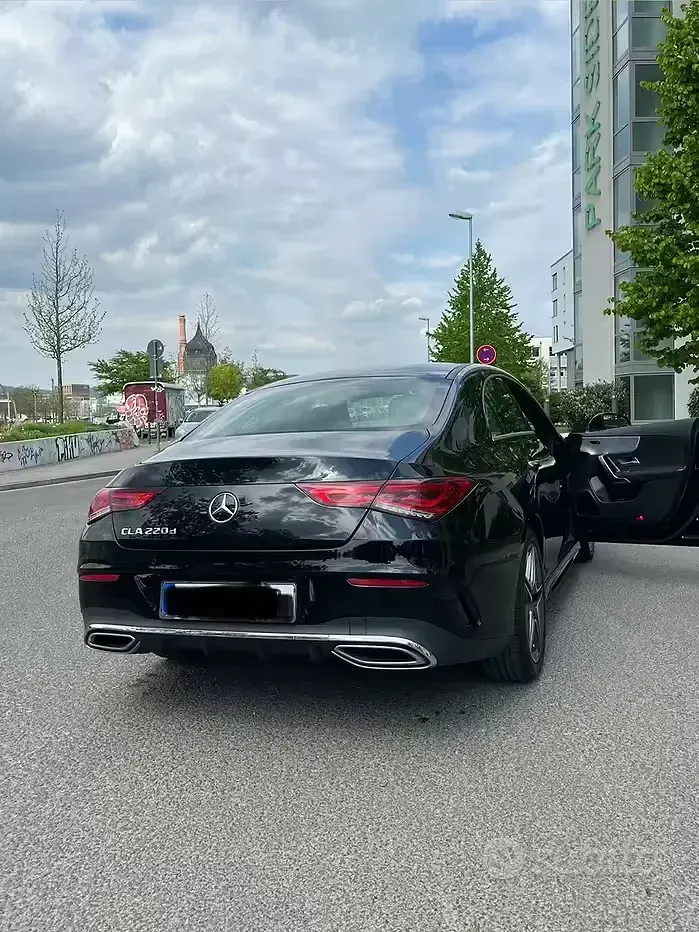 Usata Mercedes CLA220 190 CV (139 kW) 2021 Nero Coupé