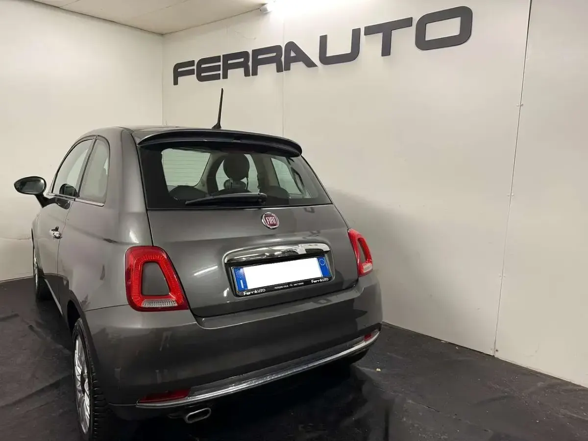 Usata Fiat 500 Lounge 69 CV (50 kW) 2017 Grigio Utilitaria