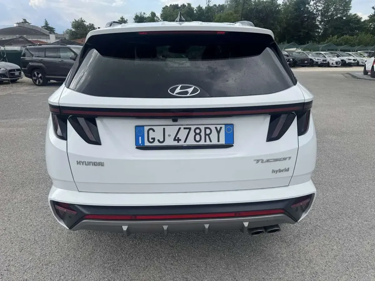 Usata Hyundai Tucson N Line 230 CV (169 kW) 2022 Bianco SUV