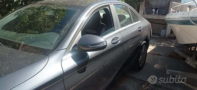 Usata Mercedes C180 Executive 156 CV (114 kW) 2016 Nero Berlina