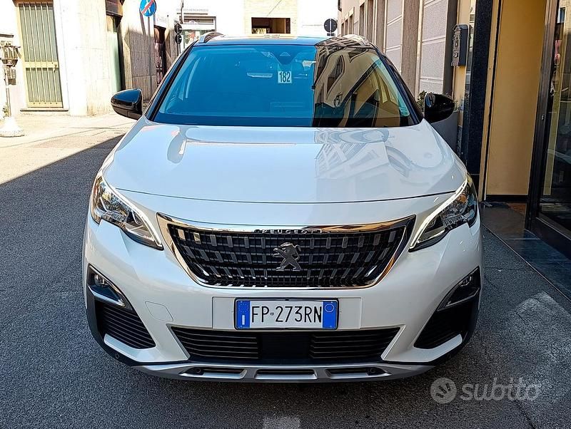 Usata Peugeot 3008 Allure 131 CV (96 kW) 2018 Bianco met perla SUV