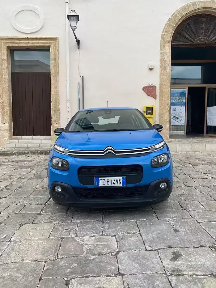 Usata Citroën C3 PureTech 82 CV (60 kW) 2019 Blu Utilitaria
