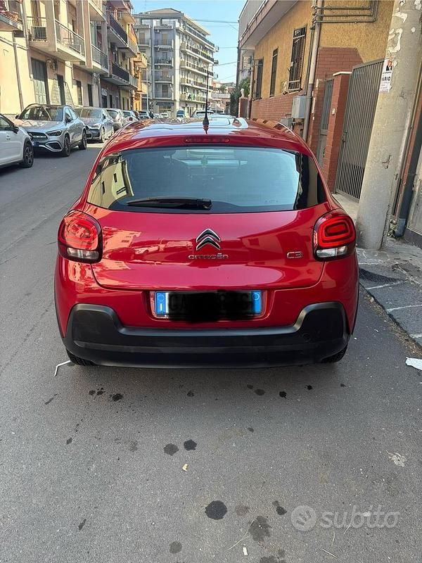 Usata Citroën C3 2019 Rosso Utilitaria